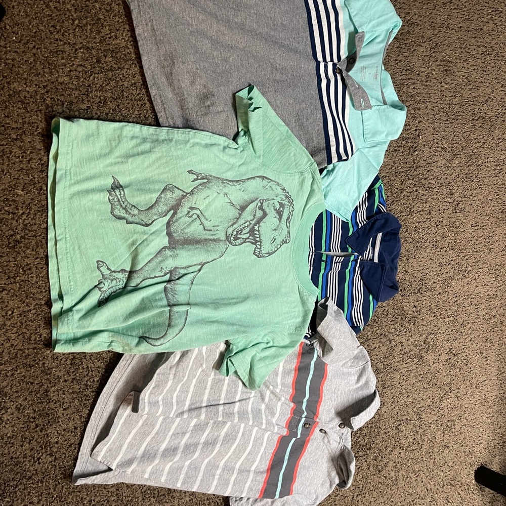 Boys Carters Shirt Bundle size 7